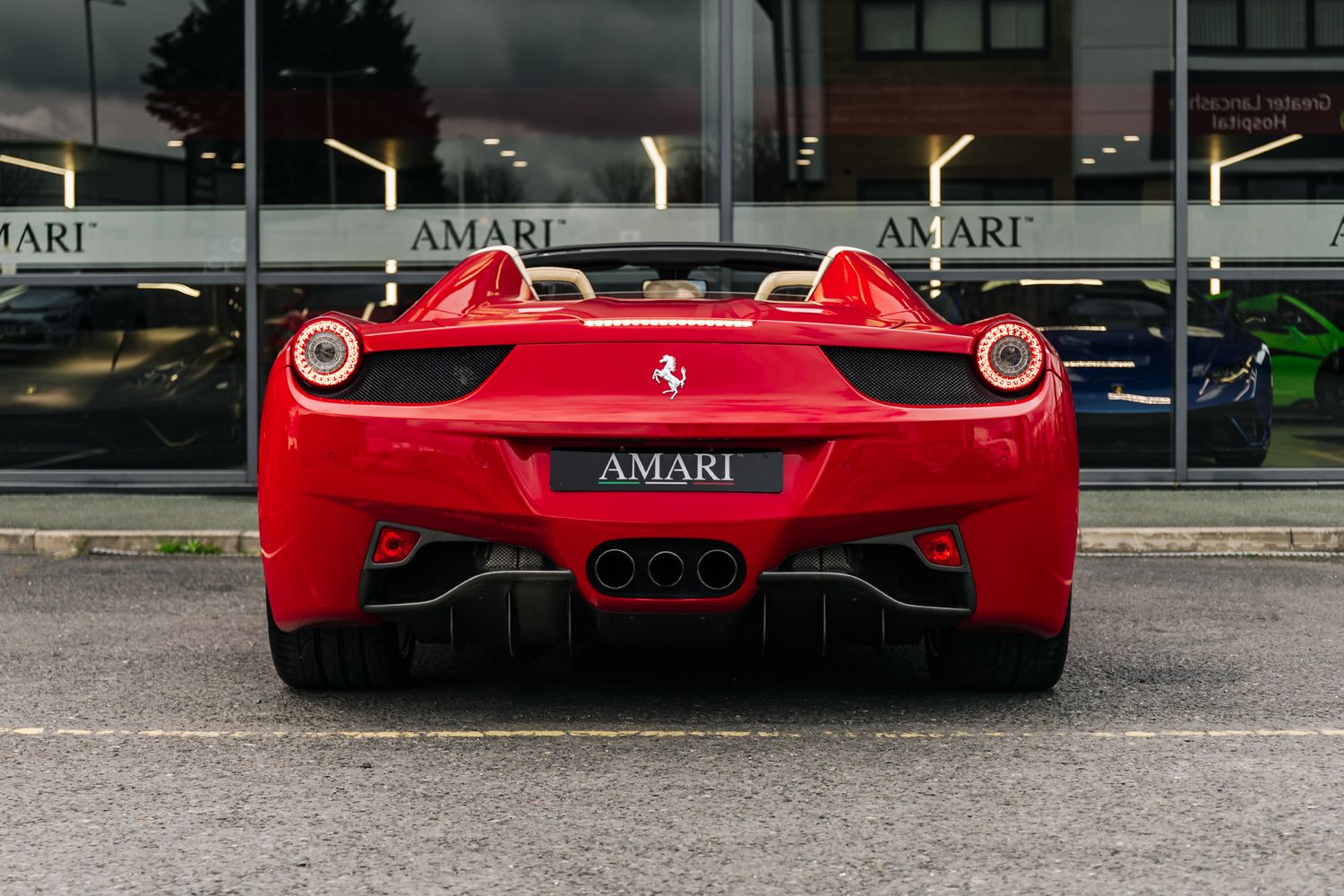 Ferrari 458 Convertible 4.5 Spider Dct 2Dr Semi Automatic