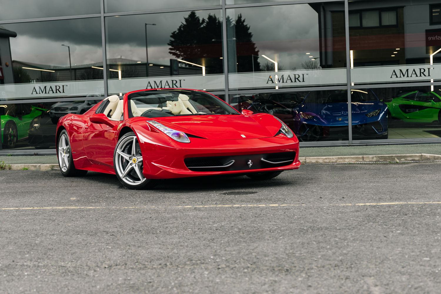 Ferrari 458 Convertible 4.5 Spider Dct 2Dr Semi Automatic