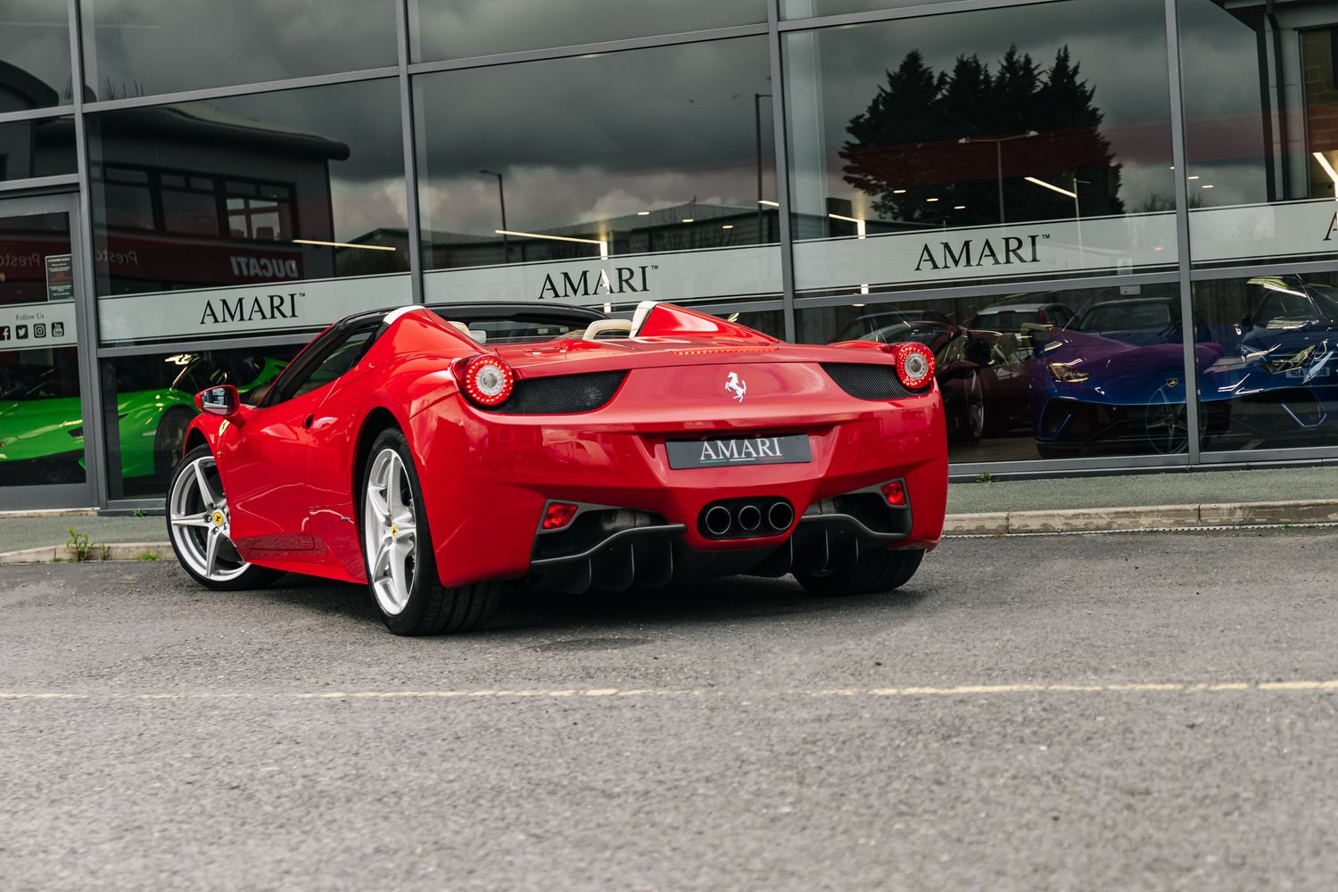 Ferrari 458 Convertible 4.5 Spider Dct 2Dr Semi Automatic