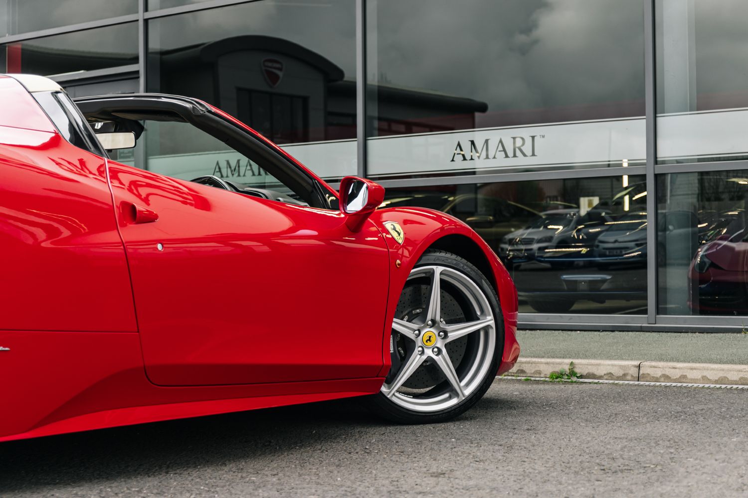 Ferrari 458 Convertible 4.5 Spider Dct 2Dr Semi Automatic