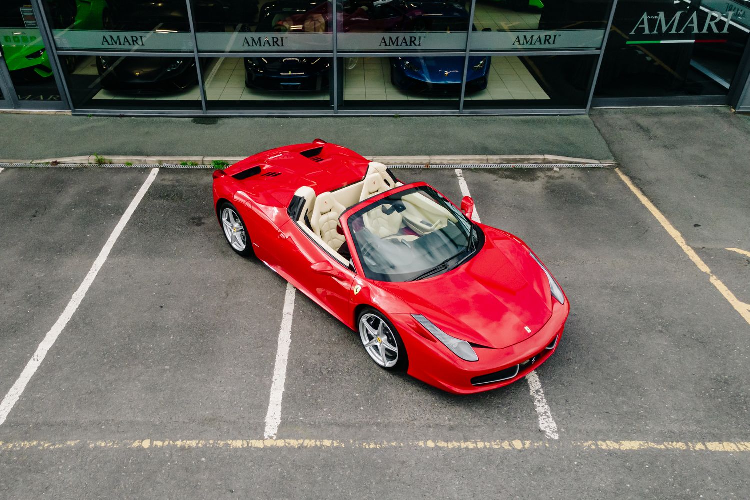 Ferrari 458 Convertible 4.5 Spider Dct 2Dr Semi Automatic