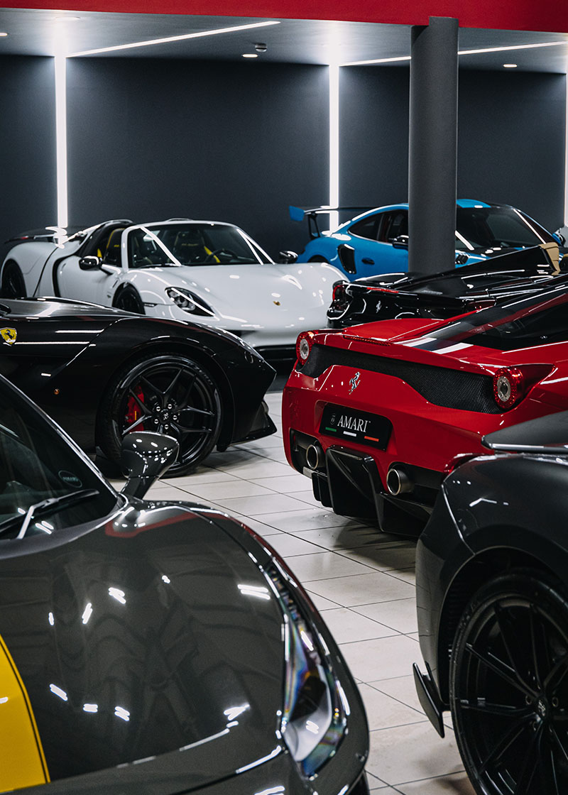 Amari Supercars Showroom